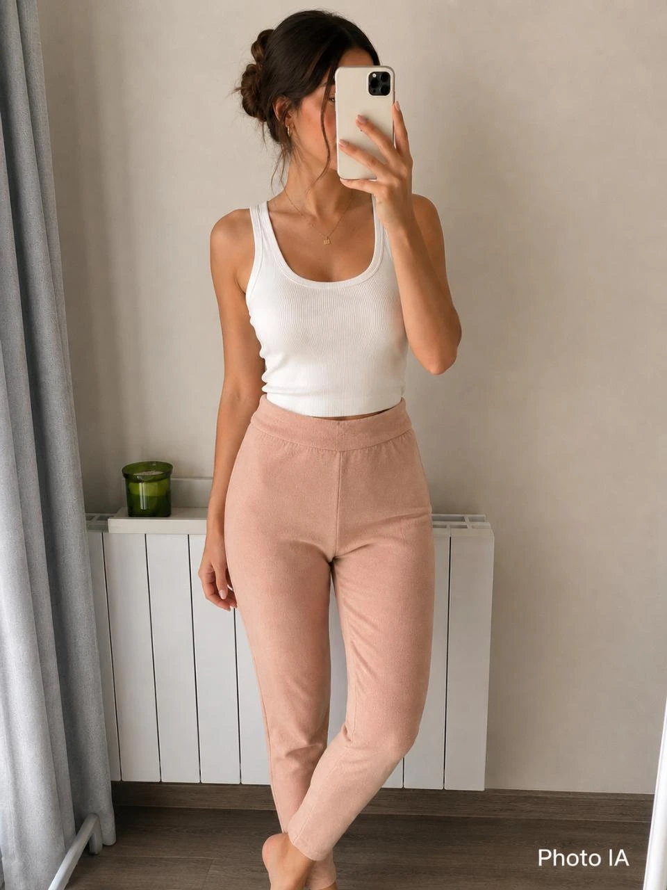 Pantalon de jogging ou pyjama ETAM corail pêche Taille XS Neuf